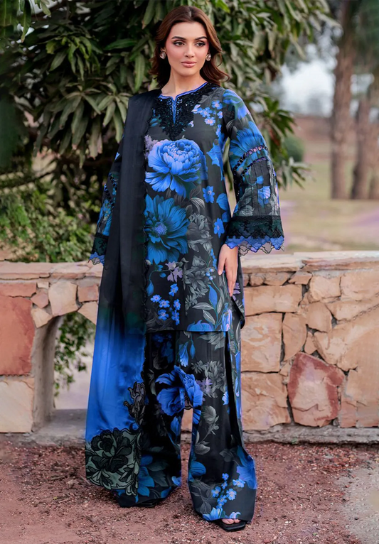 Iznik Wz-77 Luxury Lawn Dress Azadi Sale 2026