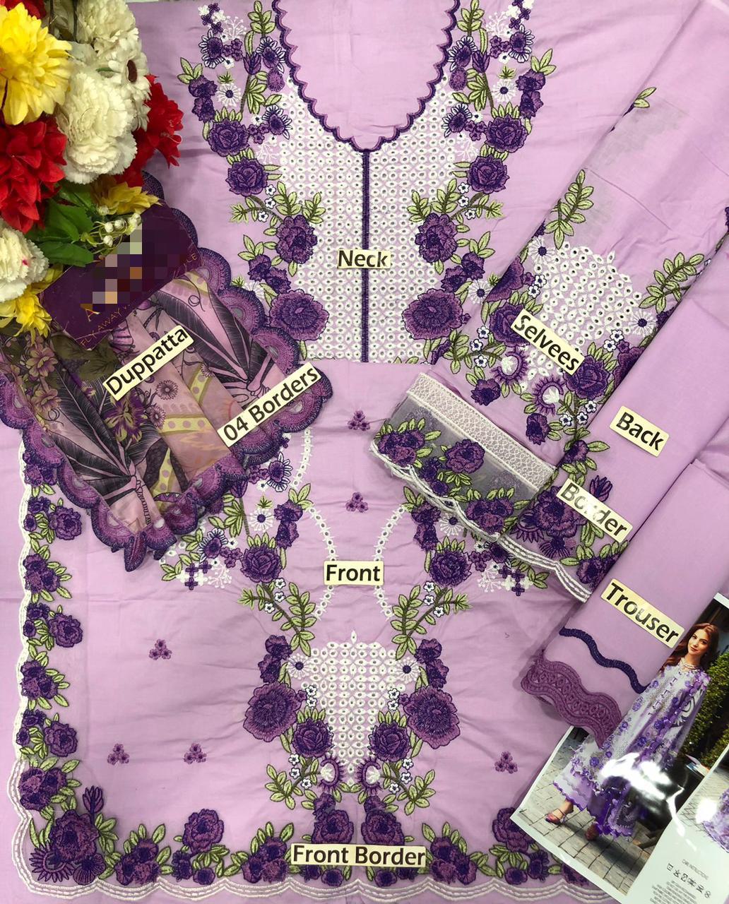 Jade Ombre X Dananeer Premium Pure Lawn Dress With Silk Emb Duppata 26