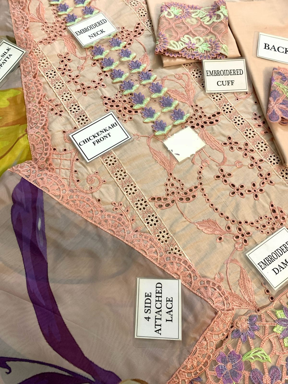 RANG RASIA THE MOST AWAITED ARTICLE LUXURY LAWN CHICKENKARI 2024 - Wearza