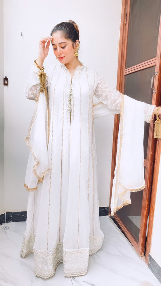 Stitched Pure Chiffon Collection-25 Wearza Stitched Pure Chiffon Collection-25 Wearza