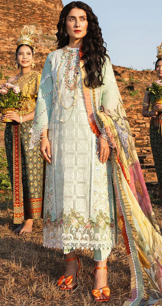 Jhalak-e-Noor  Luxury Premium Pure Lawn 2024