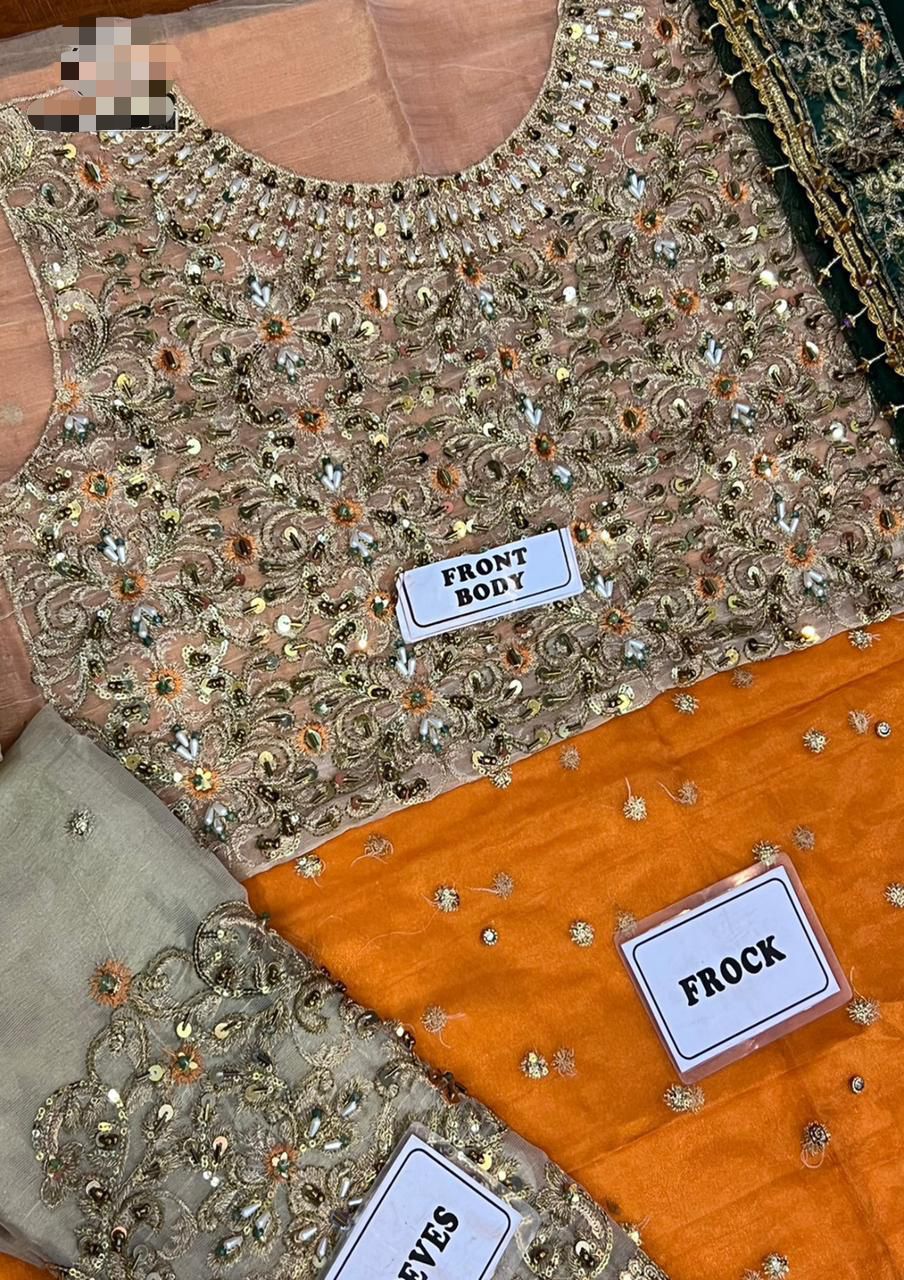 Ayesha Imran Soft Net Bridal Wedding Maxi Lehnga 2025