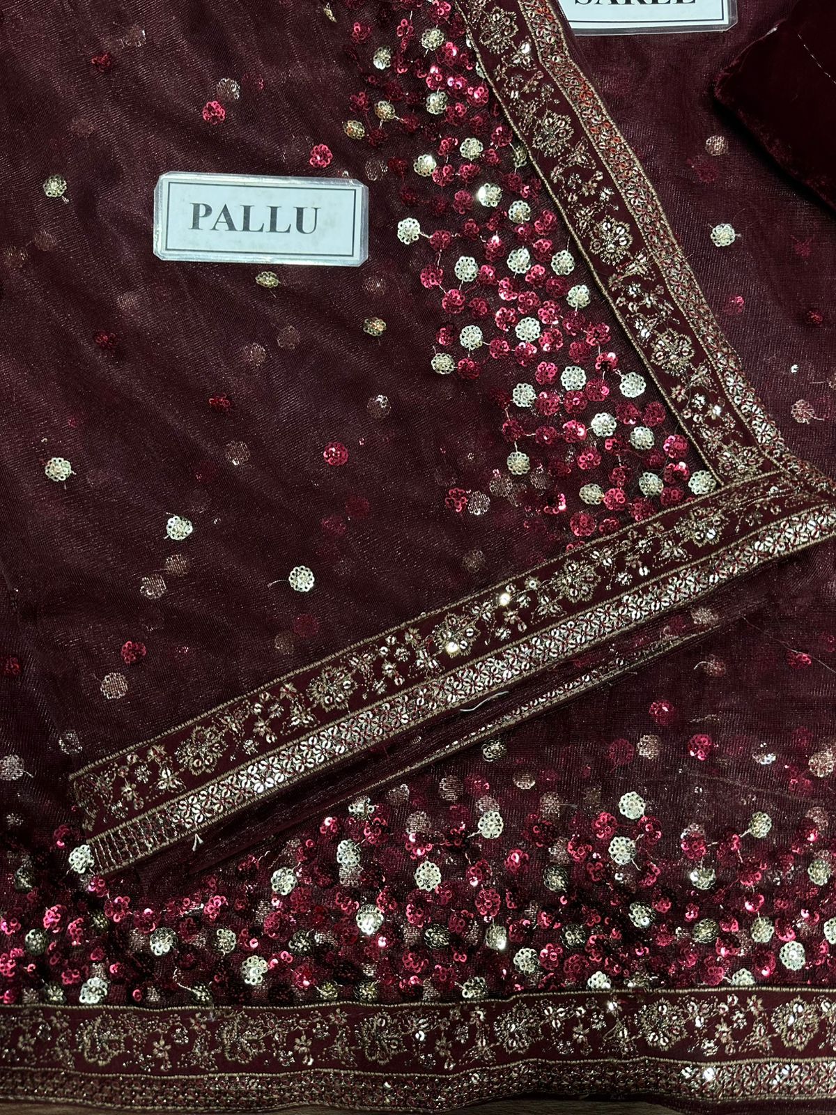 Jazmin Beautiful Saree On Soft Net & Velvet WInter Bridal Collection 2025