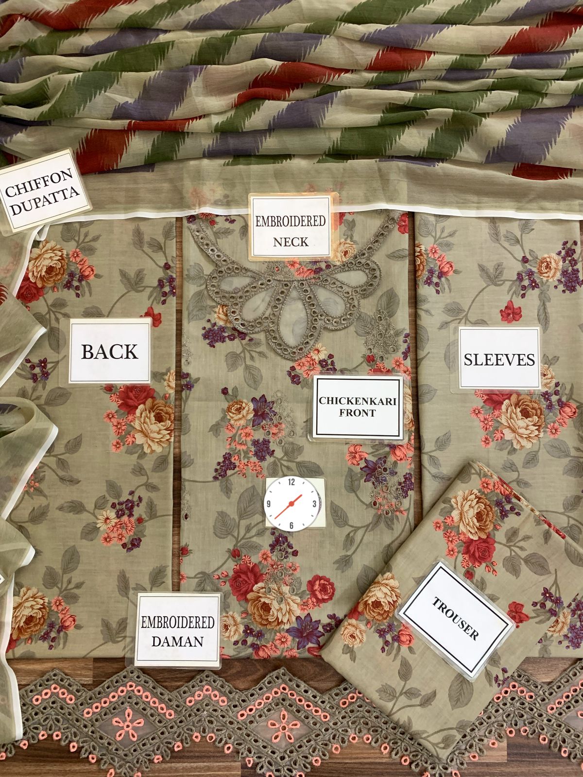 Baroque Wz-10 Luxury Pure Lawn Dress Eid Collection 2025