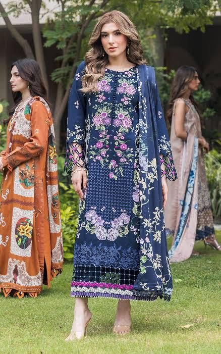 Asifa Nabeel X Wearza Premium Pure Lawn Most Hot 3 Pc Dress 2025