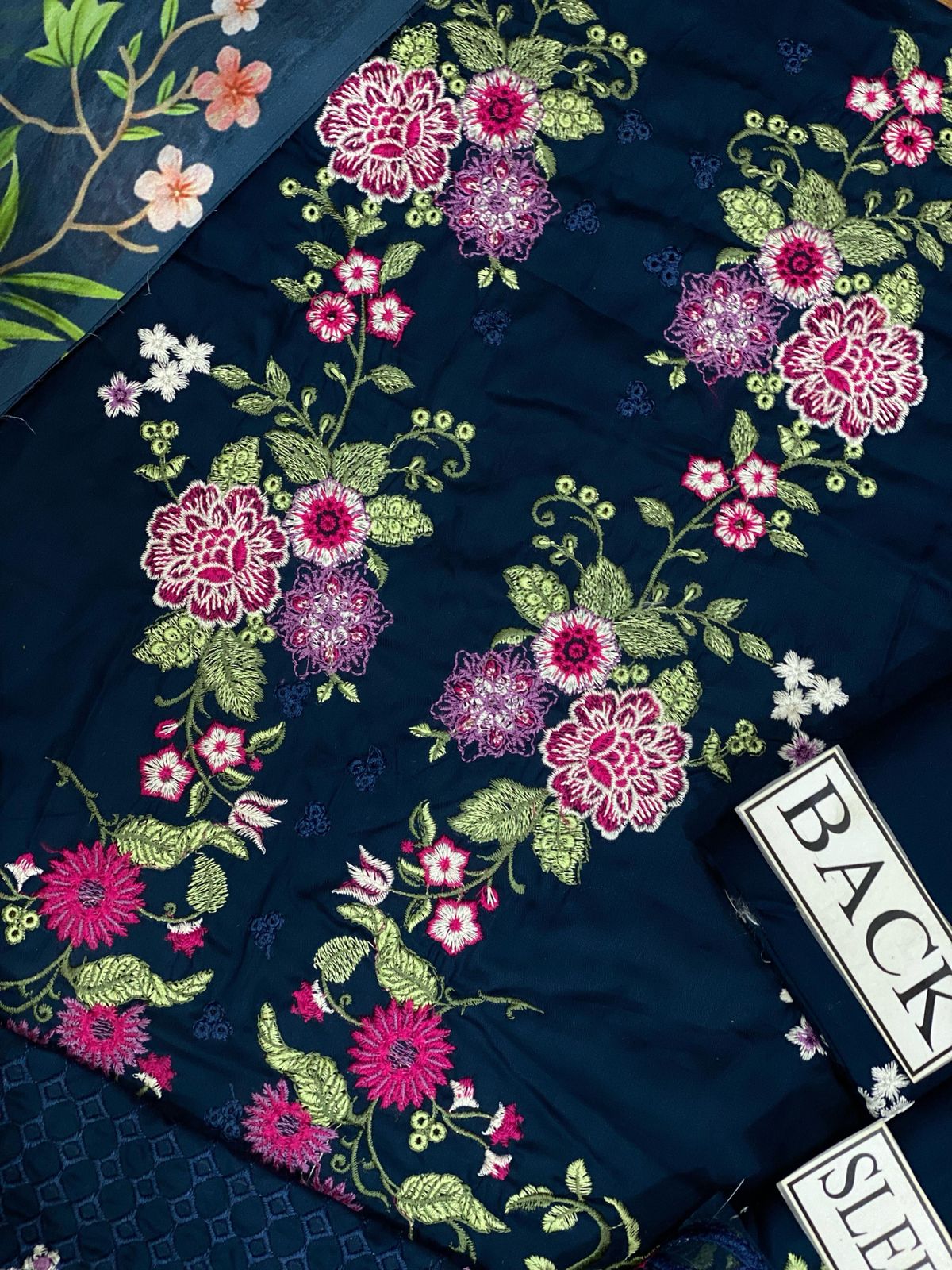 Asifa Nabeel X Wearza Premium Pure Lawn Most Hot 3 Pc Dress 2025
