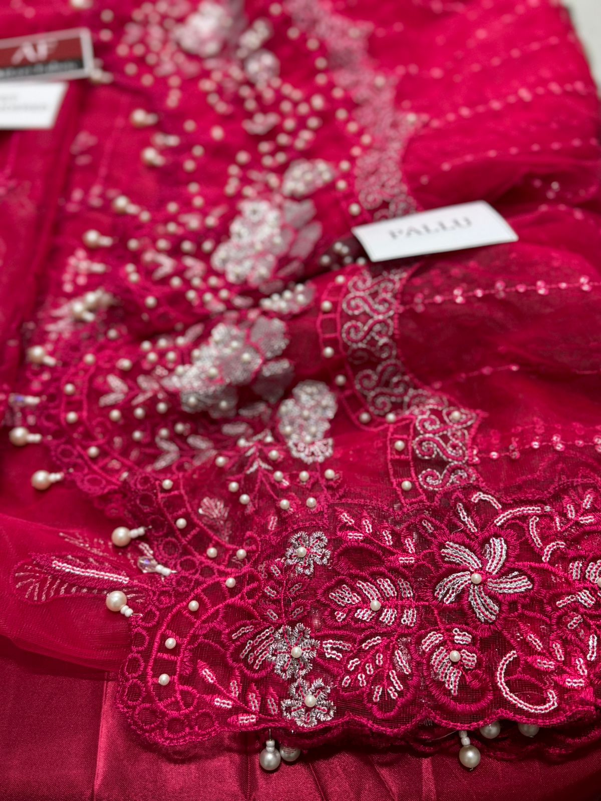 Maria b X Wearza Exclusive Luxury 100% Soft Net Pakistani Best Saree Collection 2025