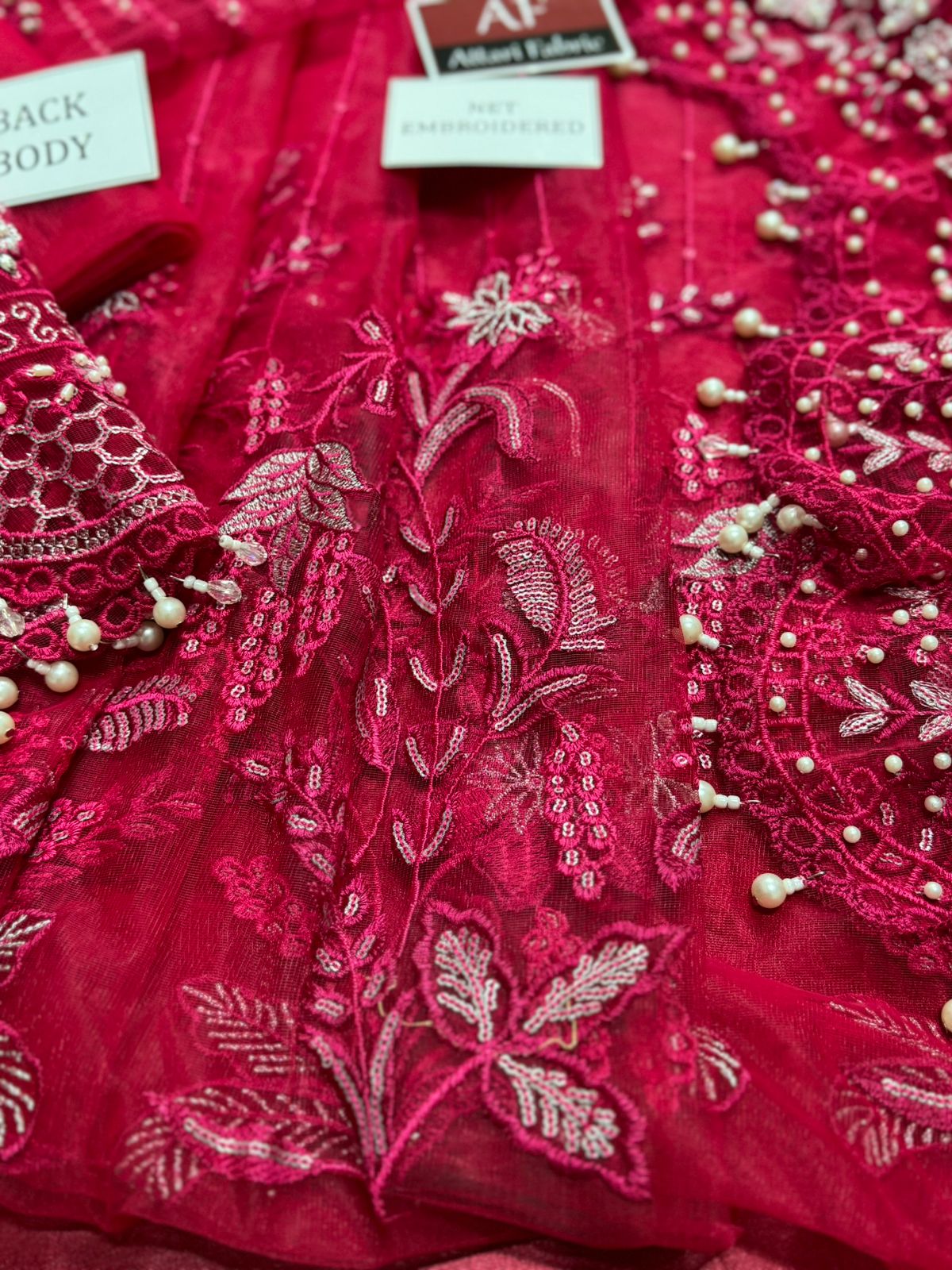 Maria b X Wearza Exclusive Luxury 100% Soft Net Pakistani Best Saree Collection 2025