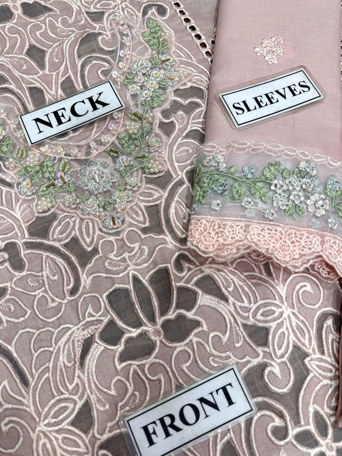 Sardinia Premium Pure Lawn/Cotton Chikankari Eid Collection 2025