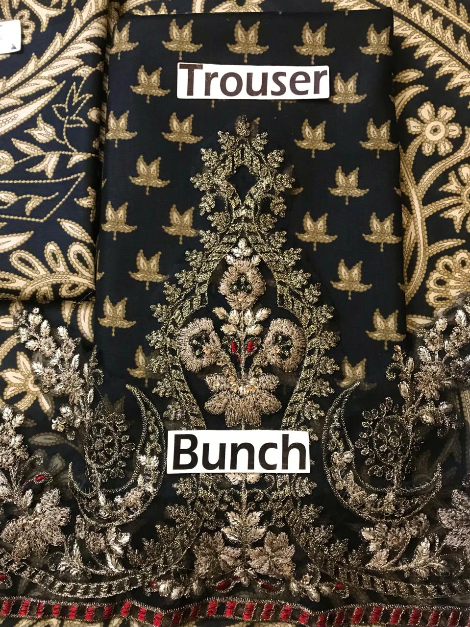 Maria b M  Print Wz-105 Luxury Pure Lawn Embroidered Eid Collection 2025