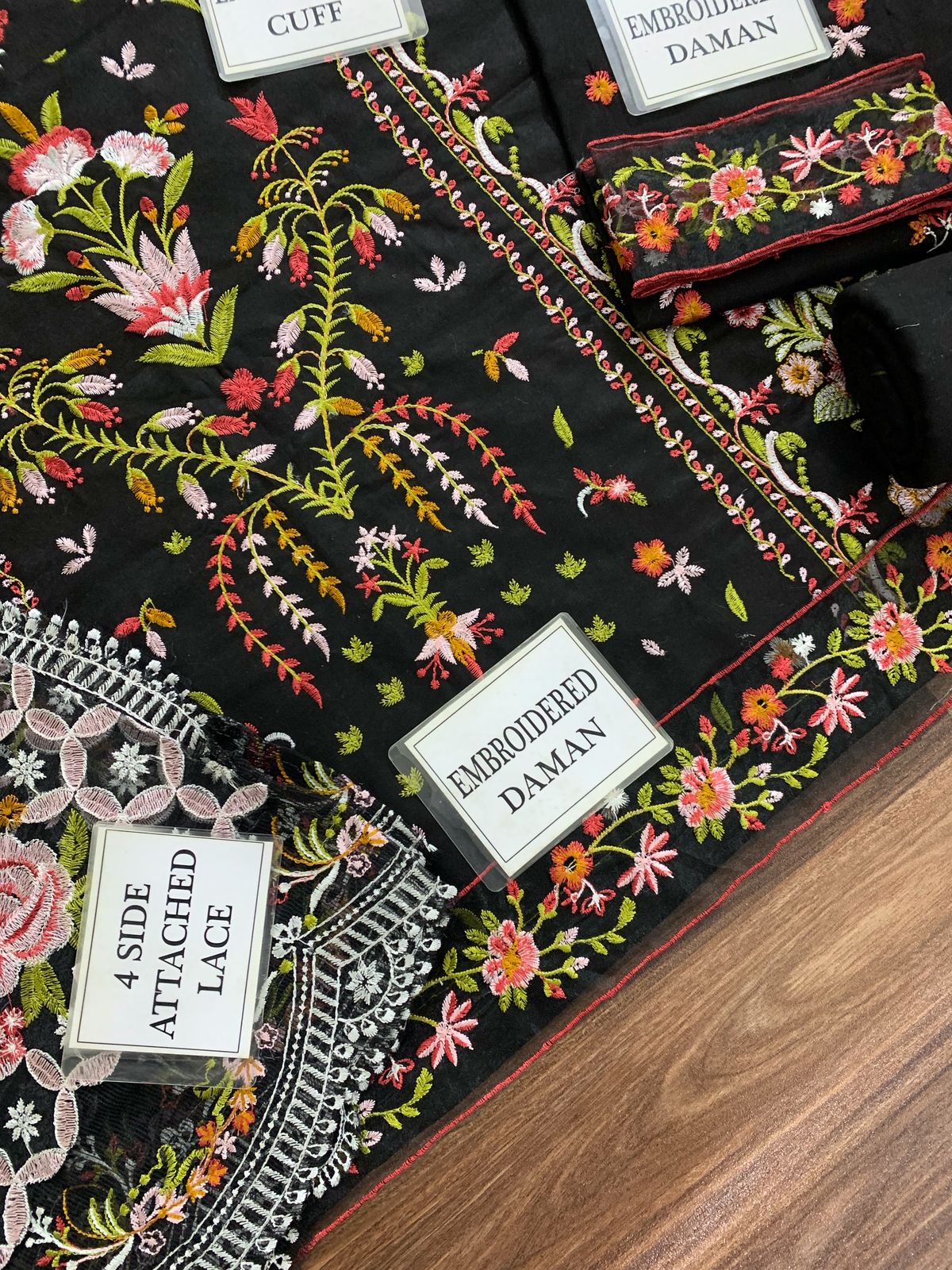 Qalamkar (Hannah) Premum Lawn Embroidered With Soft Net Duppata Eid Collection 2025