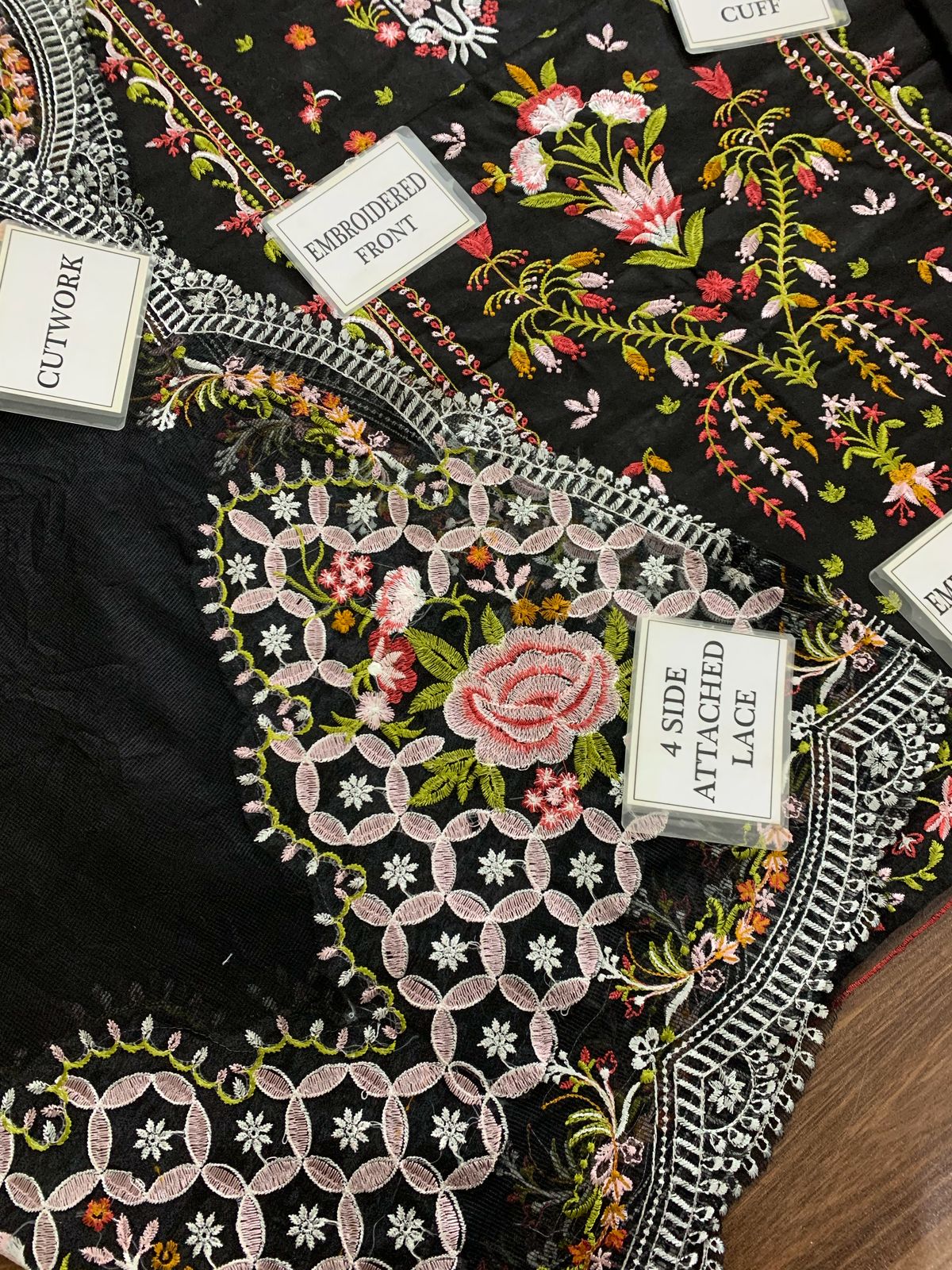 Qalamkar (Hannah) Premum Lawn Embroidered With Soft Net Duppata Eid Collection 2025
