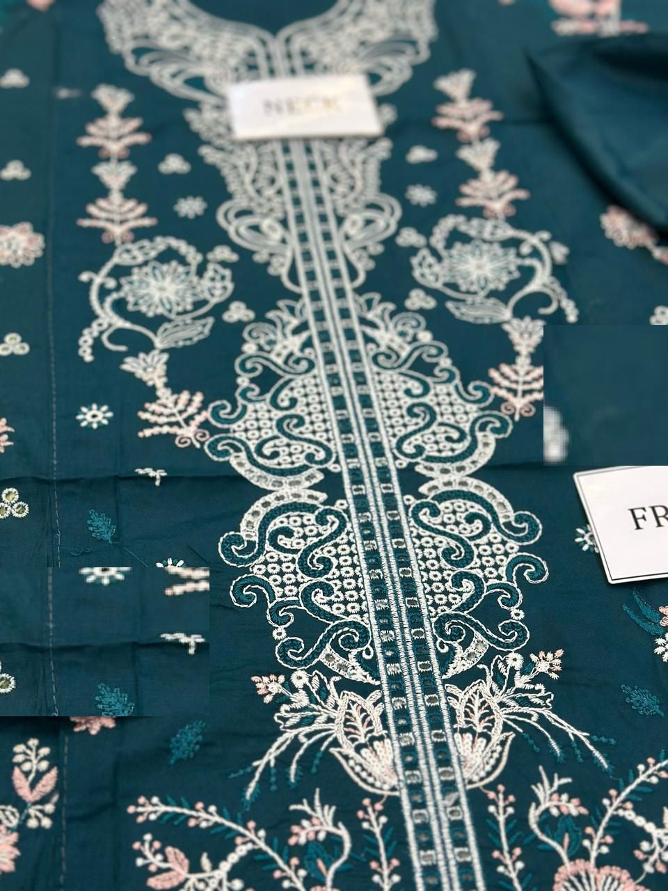 Qalamkar FK-13 Eliza Premium Pure Lawn Embroidered Eid Collection 2025