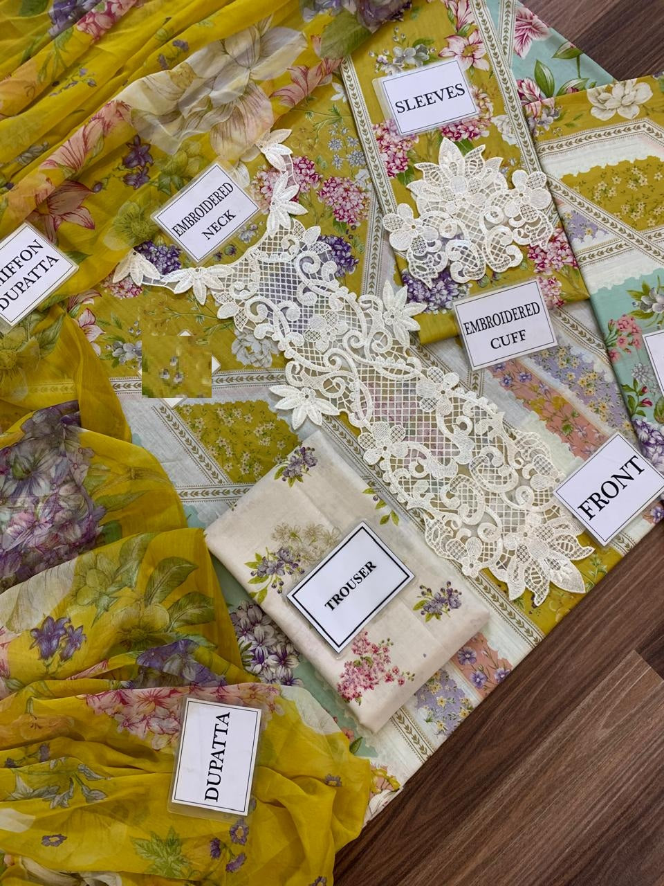 Maria B M Print Wz-250-9A/B Luxury Pure Lawn Embroidered Eid Collection 2025