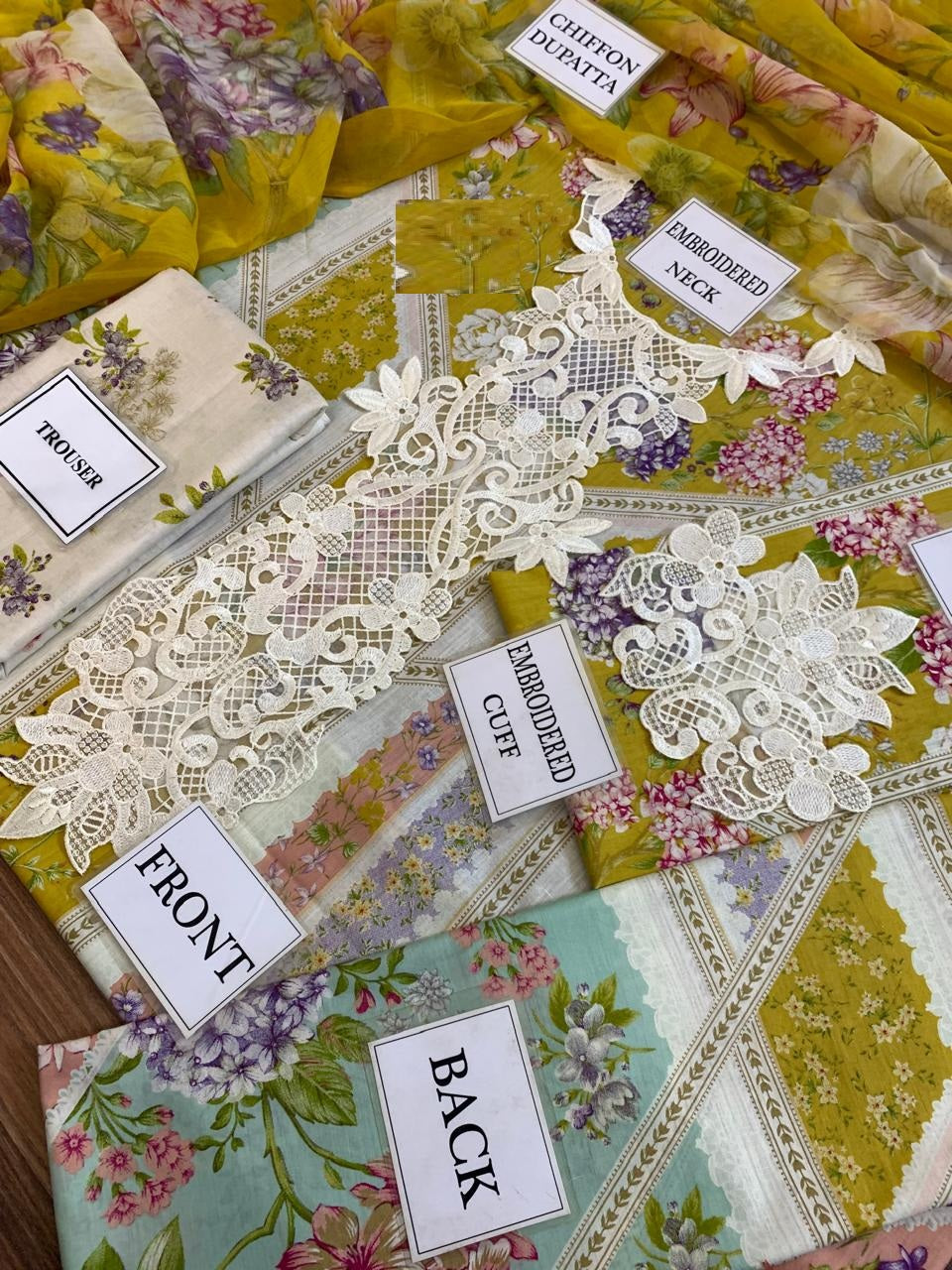 Maria B M Print Wz-250-9A/B Luxury Pure Lawn Embroidered Eid Collection 2025