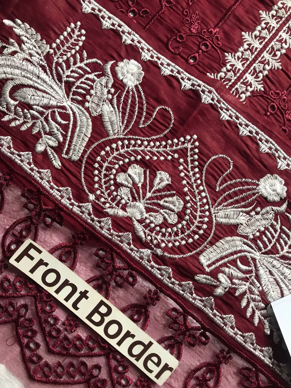 Elaaf Most Beautiful Design Wz-598 Luxury Pure Chikankari Lawn Festive Embroidered Eid Ul Adha Collection 2025