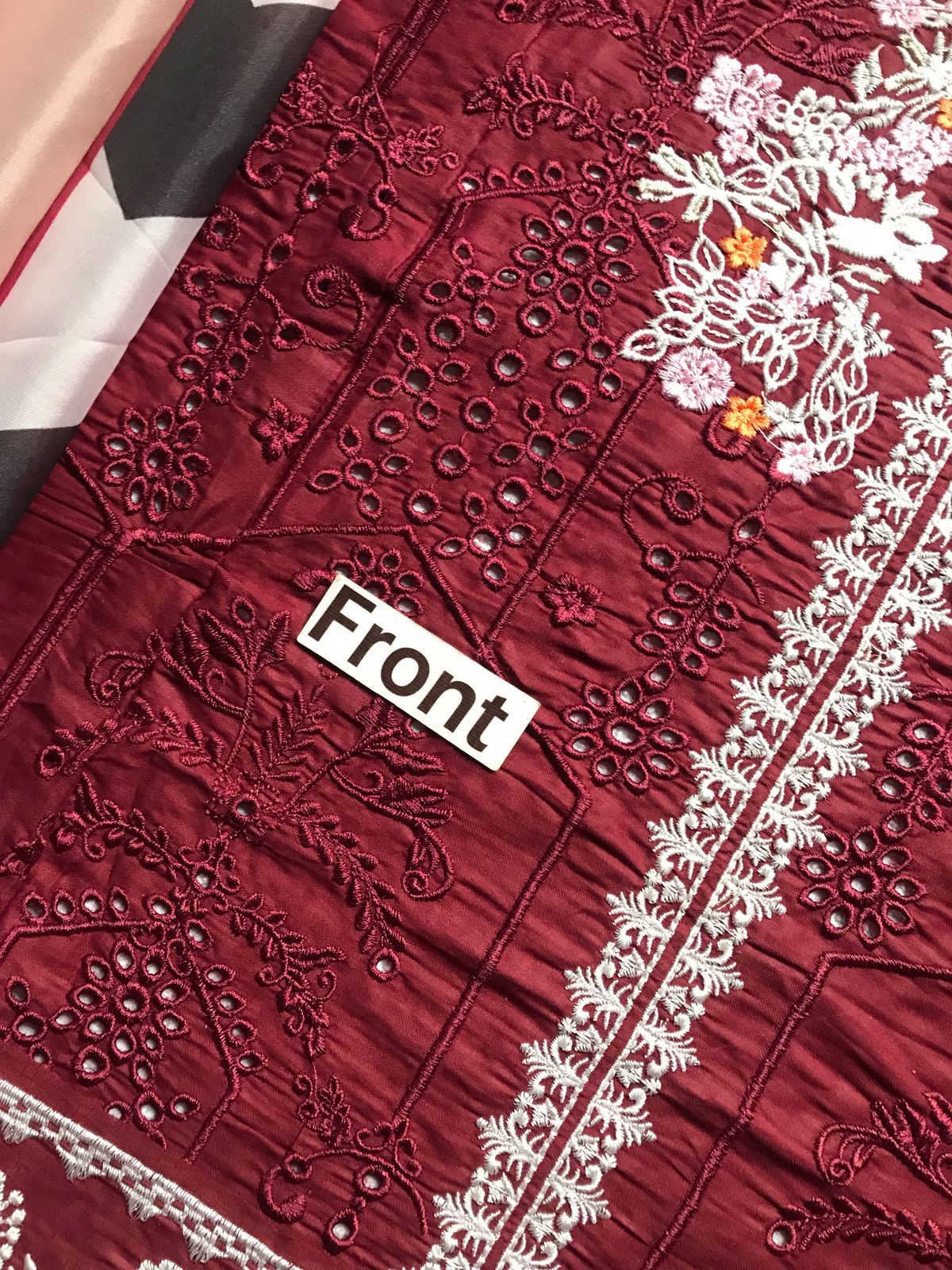 Elaaf Most Beautiful Design Wz-598 Luxury Pure Chikankari Lawn Festive Embroidered Eid Ul Adha Collection 2025
