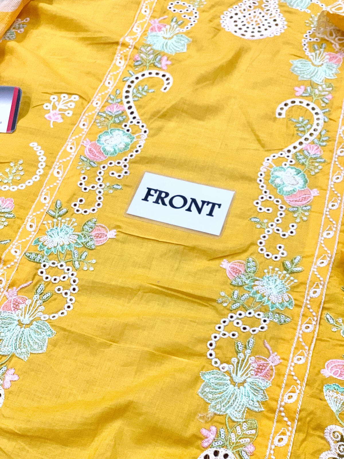 Maria B Most Beautiful Design Wz-917 Luxury Pure Lawn  Embroidered Eid Ul Adha Collection 2025
