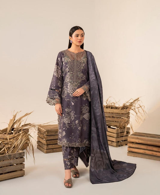 Iznik Wz-0100 Luxury Pure Lawn Embroidered Dress Eid Ul Adha Collection 2025