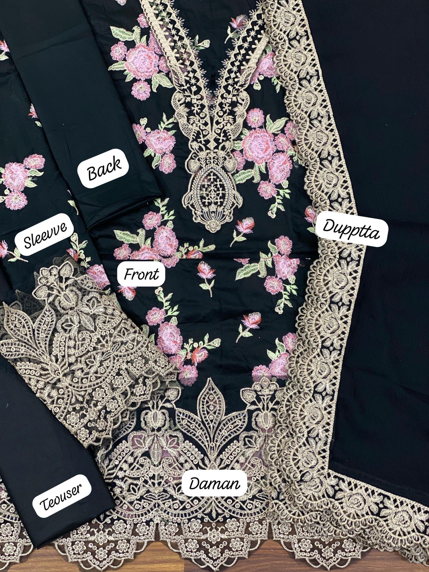 Zainab Chottani Wz=771 3 Pcs Premium Pure Lawn Dress 2025