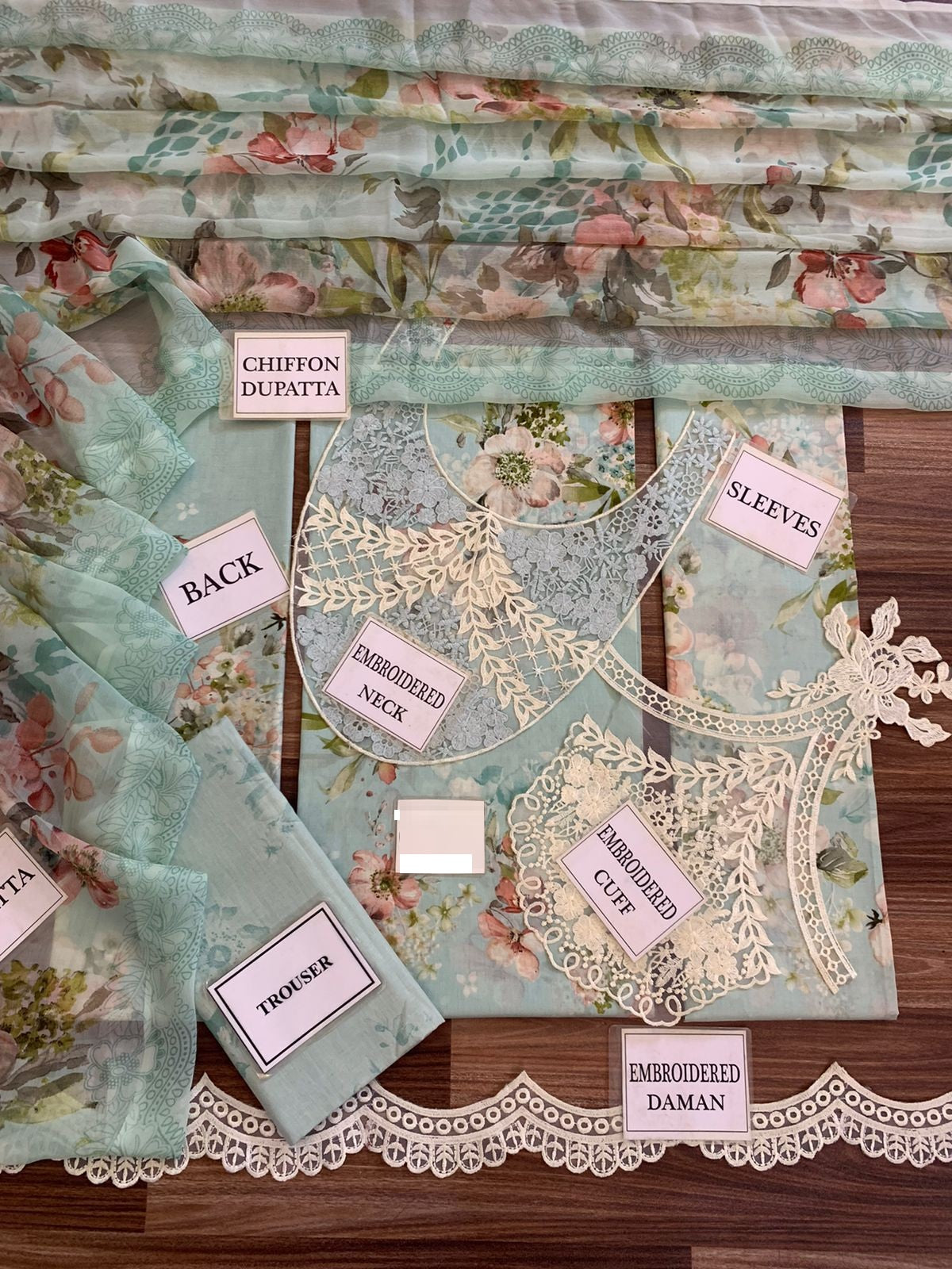 Crimson By Saira Shakira Wz=009 Premium Pure Lawn Emb Dress With Chiffon Duppata 2025