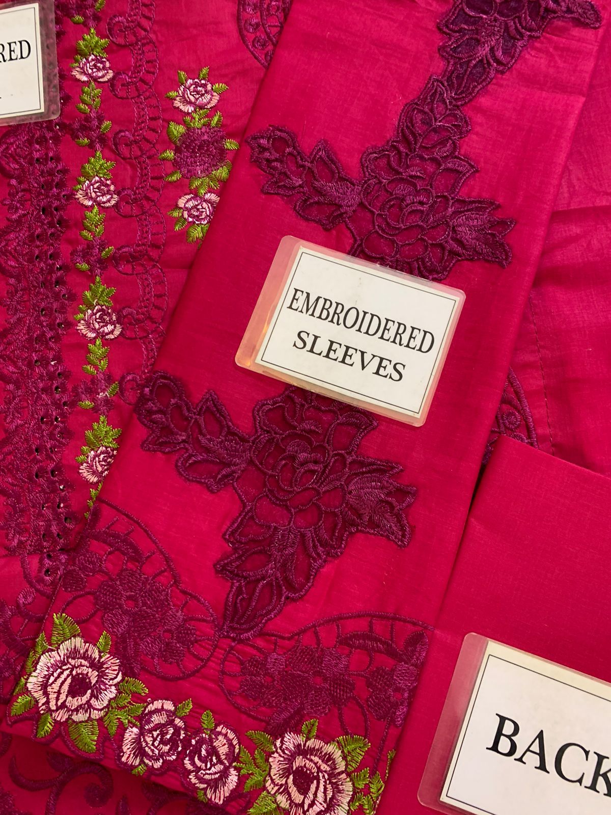 Elaf Wz=010 Premium Pure Lawn Chikankari Emb Dress With Silk Duppata 2025