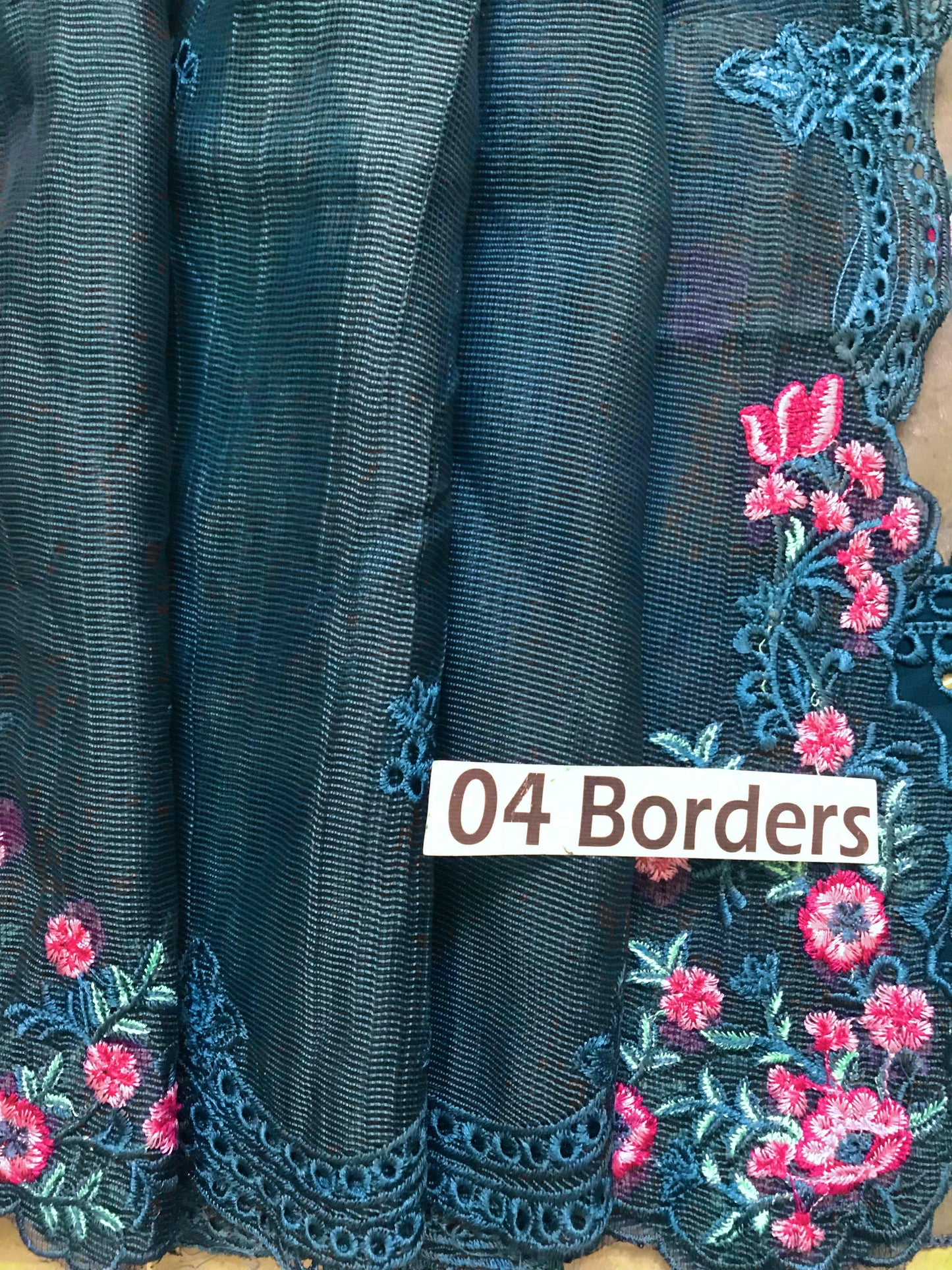 Azure Most HIt Wz=016 Premium Pure Lawn Chikankari Emb Frock With Khaadi Net Duppata 2025