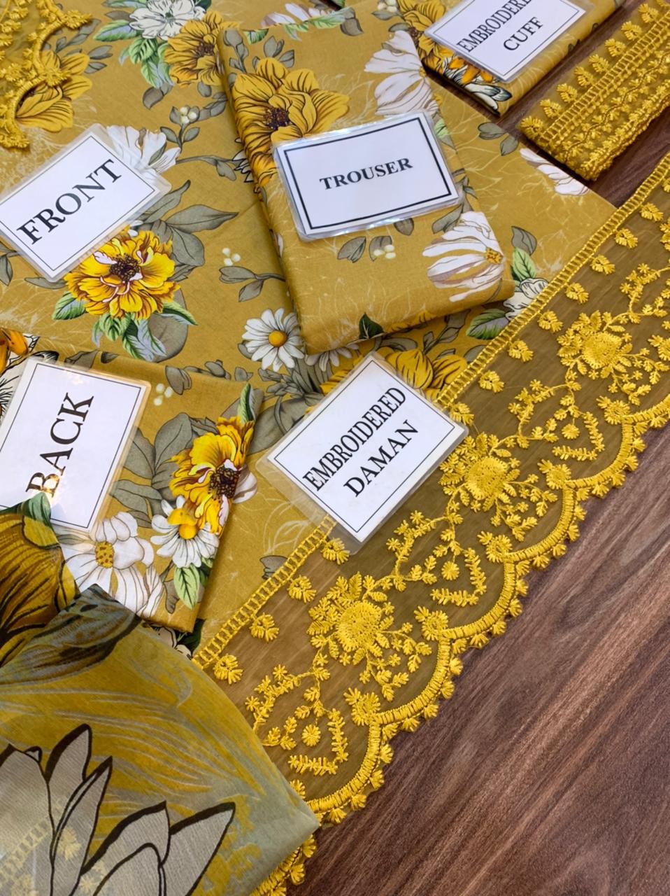 Farasha Wz=017 Premium Pure Lawn Emb With Chiffon Duppata 2025