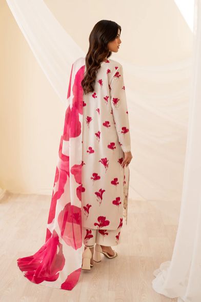 Iznik New Wz-023 Luxury Lawn Festive Emb With Chiffon Duppata 25