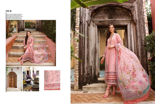 Noor By Saadia Asad New Wz-026 Luxury Lawn Chikankari Emb With Pure Silk Duppata 25