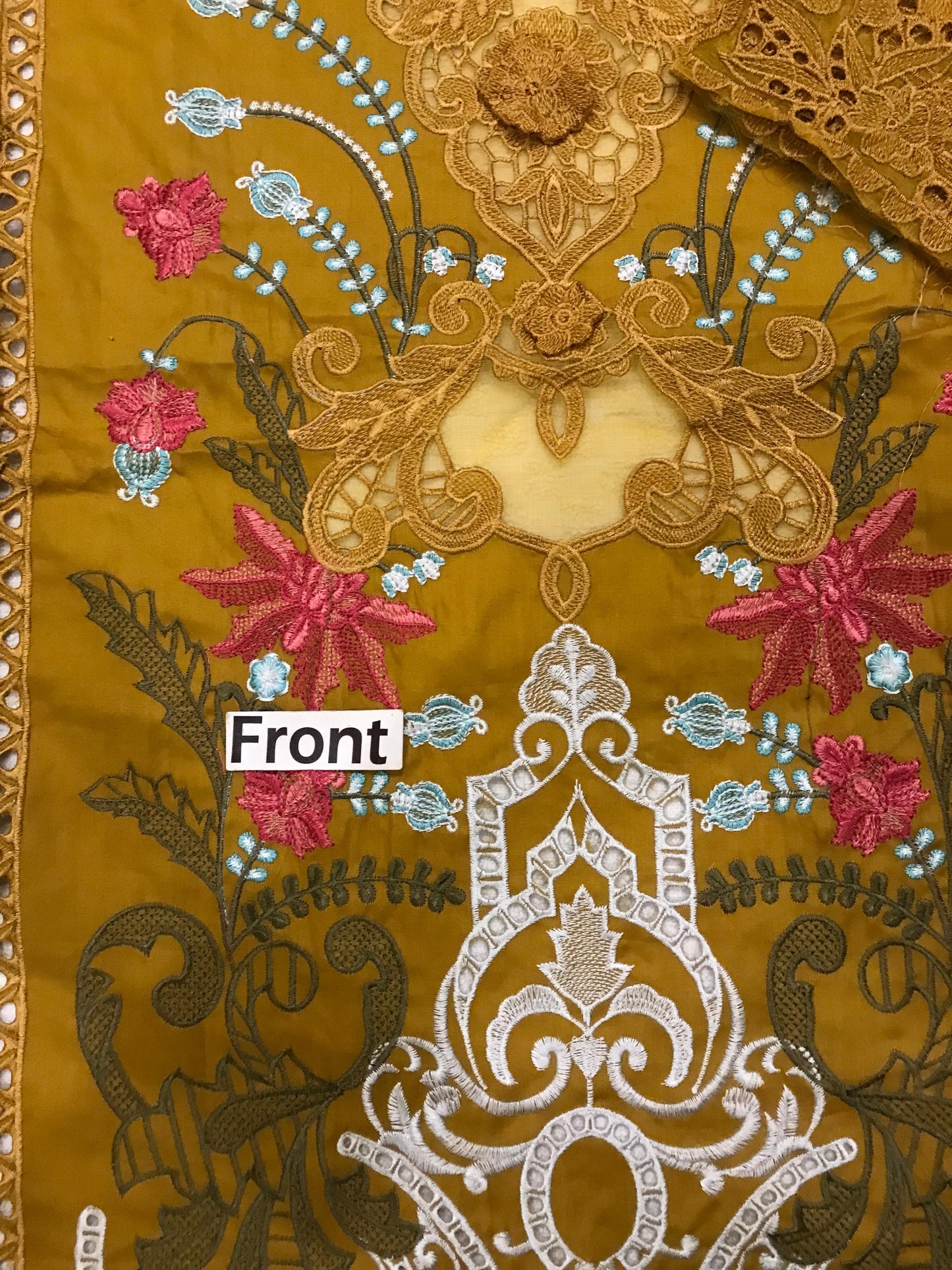 Maria b Hit Code Wz-037 Premium Pure Luxury Lawn Emb With Silk Emb Duppata 25