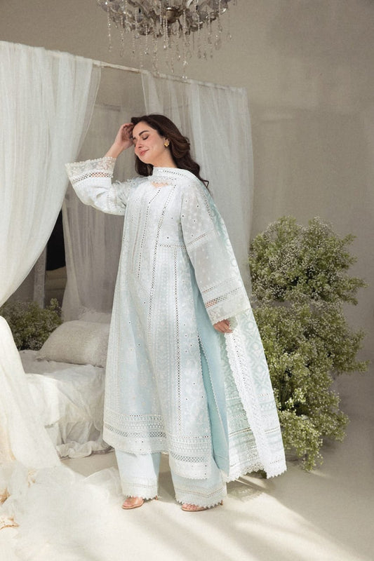 Sobia Nazir Wz-202 Premium Pure Lawn With Javeria Net Duppata 2025