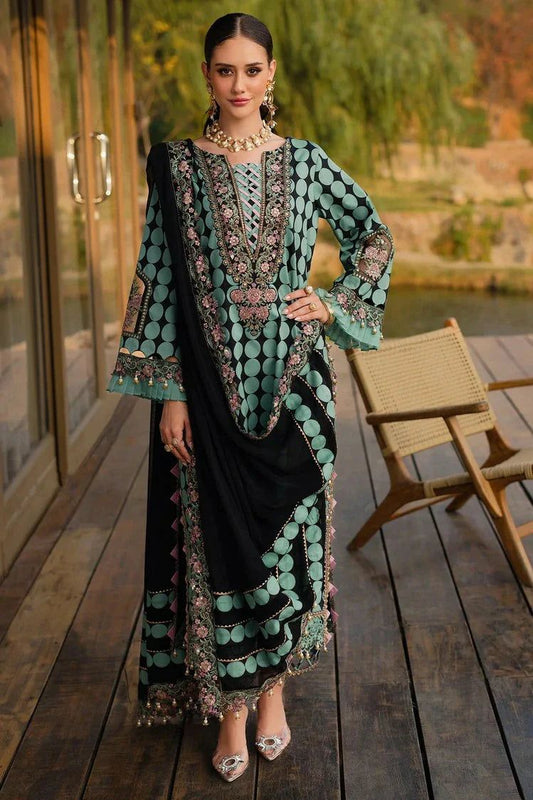 Charizma Wz=876 Pulka Dot Hot Article Premium Pure LAwn With Chiffon Duppata 2025