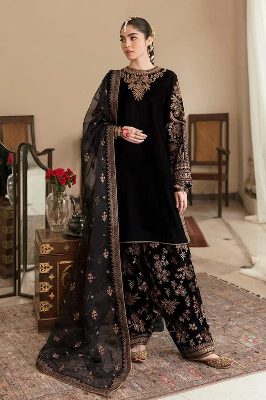 Baroque Jazmin Velvet Black Beauty  Wedding & Party Wear 2025