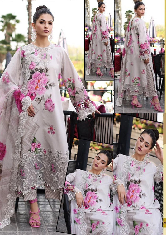 Zara Shahjahan Wz-172 Fully Silk Dress Party Wear 2025