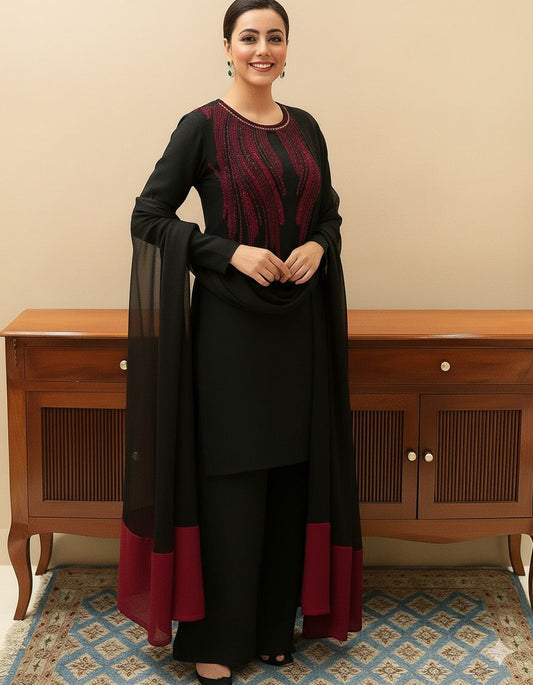 Wearza New Arival Soft Shamooz Silk Dress 2025