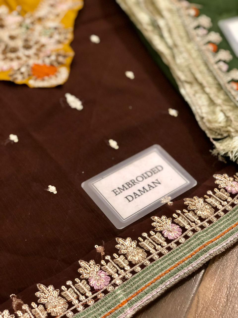 Khuda Bakhs Wz 02 Luxury Chiffon Dress 25