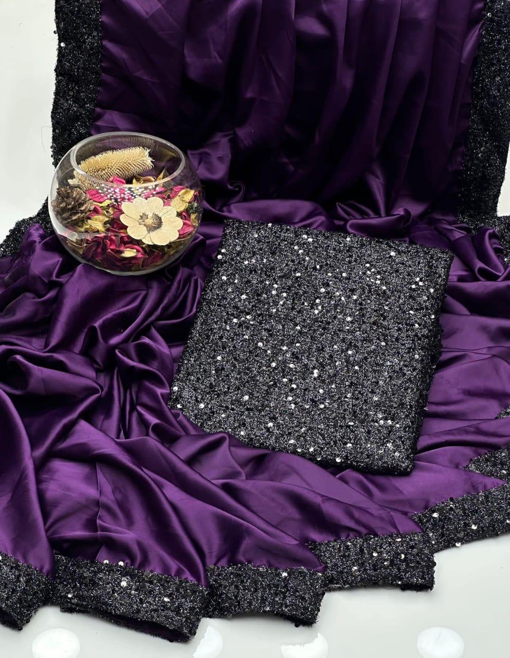 Wearza Indian Silk Beautiful Saree In 7 Colors