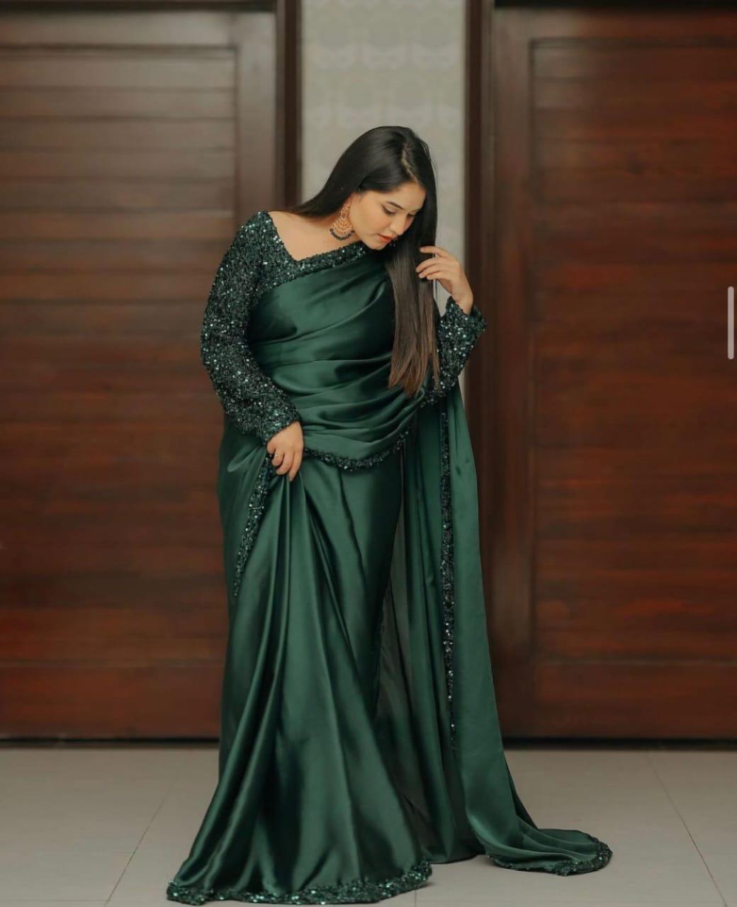 Wearza Indian Silk Beautiful Saree In 7 Colors