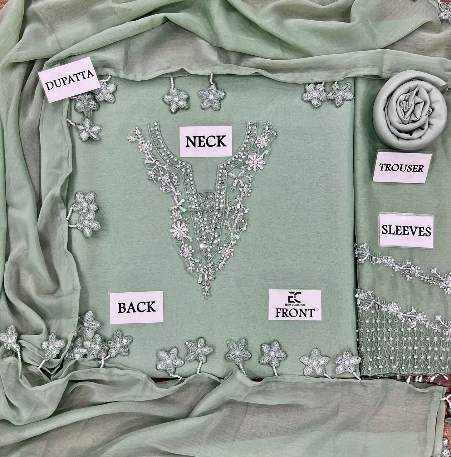 Baroque Wz-02 Most Beautiful Design in 2 Colors Festive Dress 2025