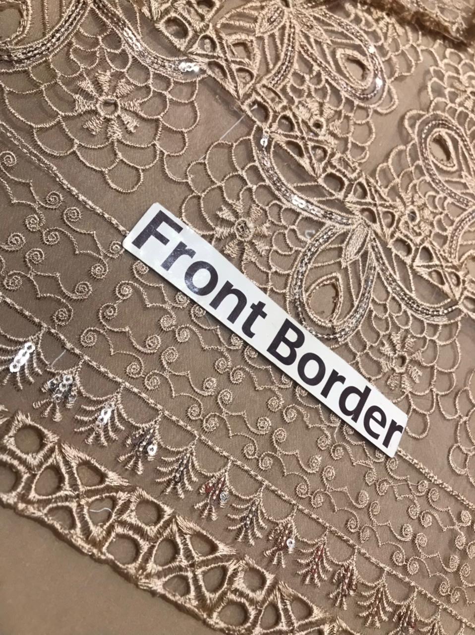 Maryum N Maria Handcrafted Shrimp Wz-09 Most Beautiful Premium Organza Dress 2025