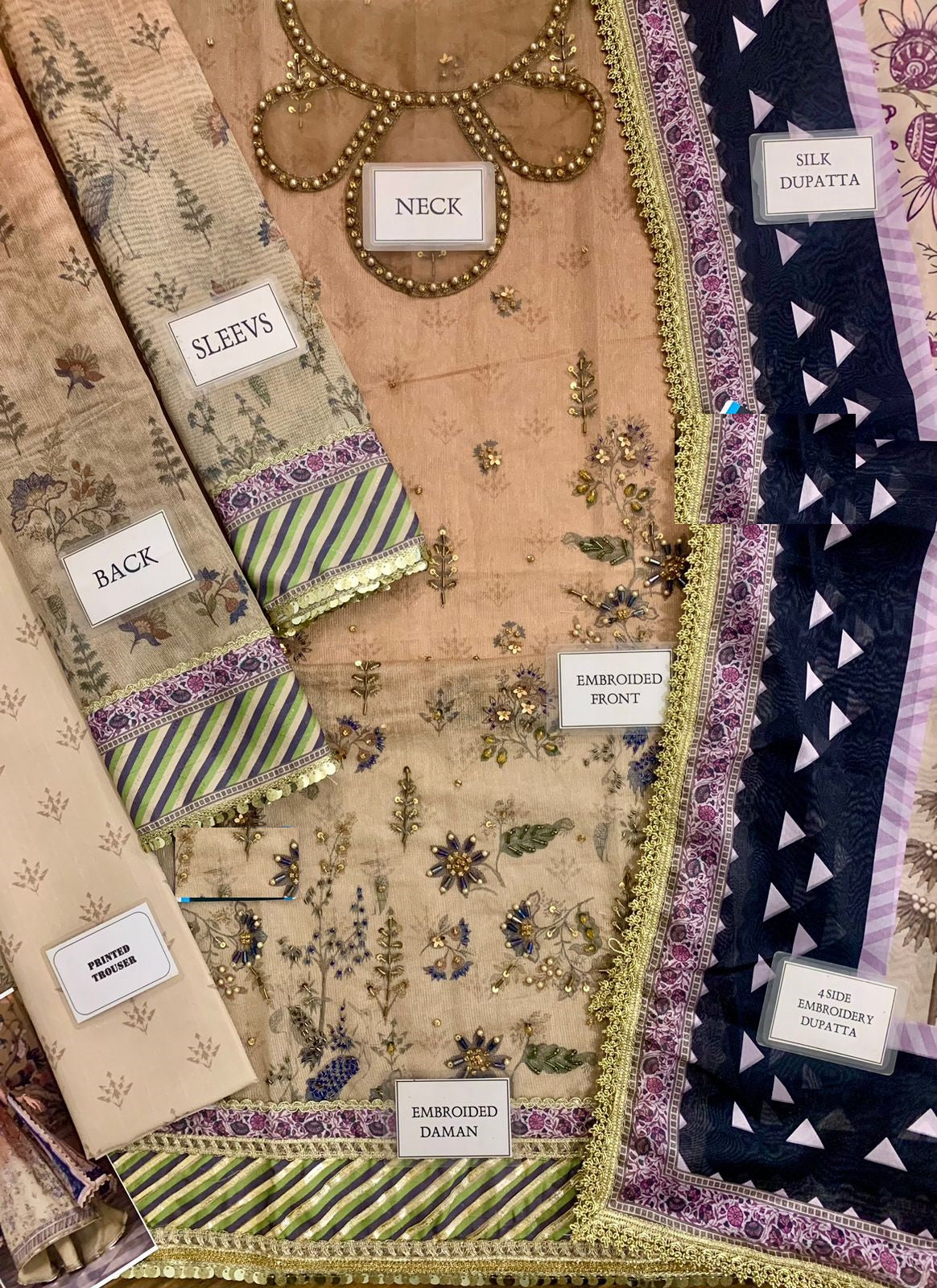 Noor By Saadia Beautiful Dress Khaadi Cotton Soft Net With Shamoze Silk Duppata 2025