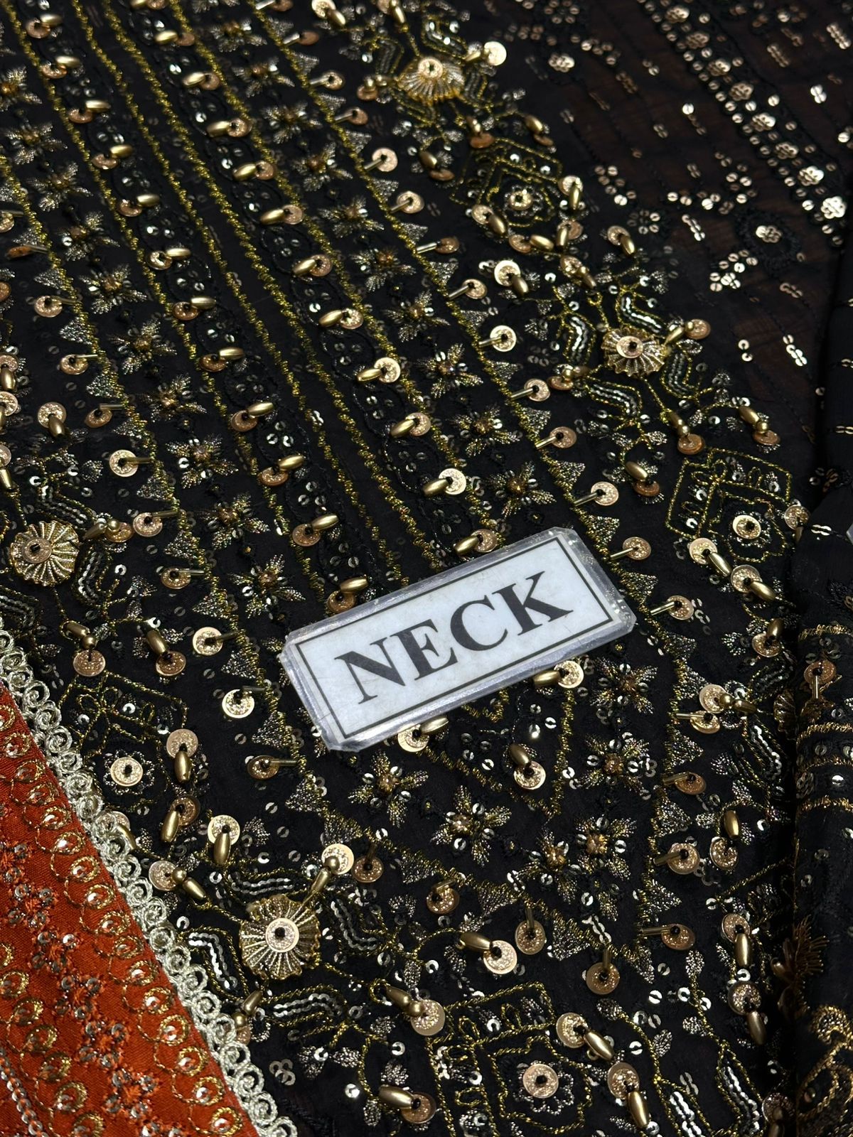 Aik Atelier Wz 02 Black Beauty Chiffon Maxi Frock For Wedding Bridal 25