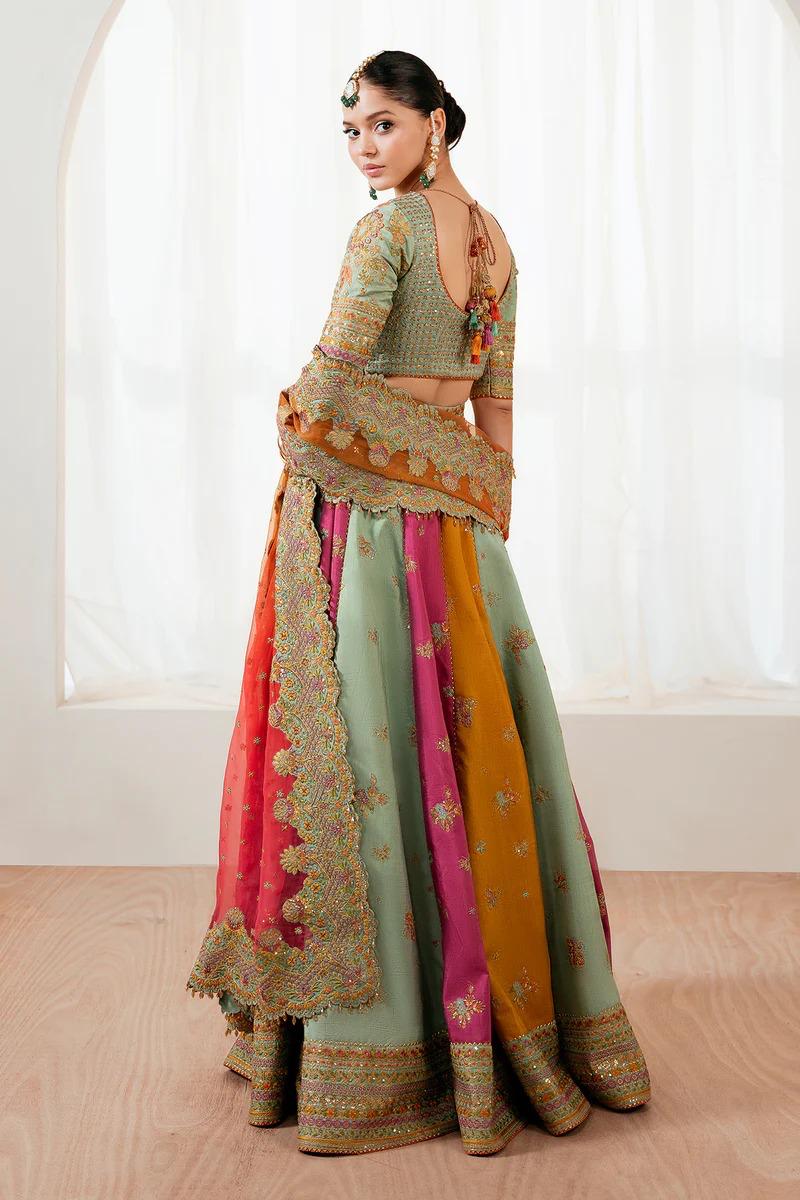 Baroque Wz=23  Luxury Formal Bridal Wedding Special Lehenga Choli For Mehndi Events