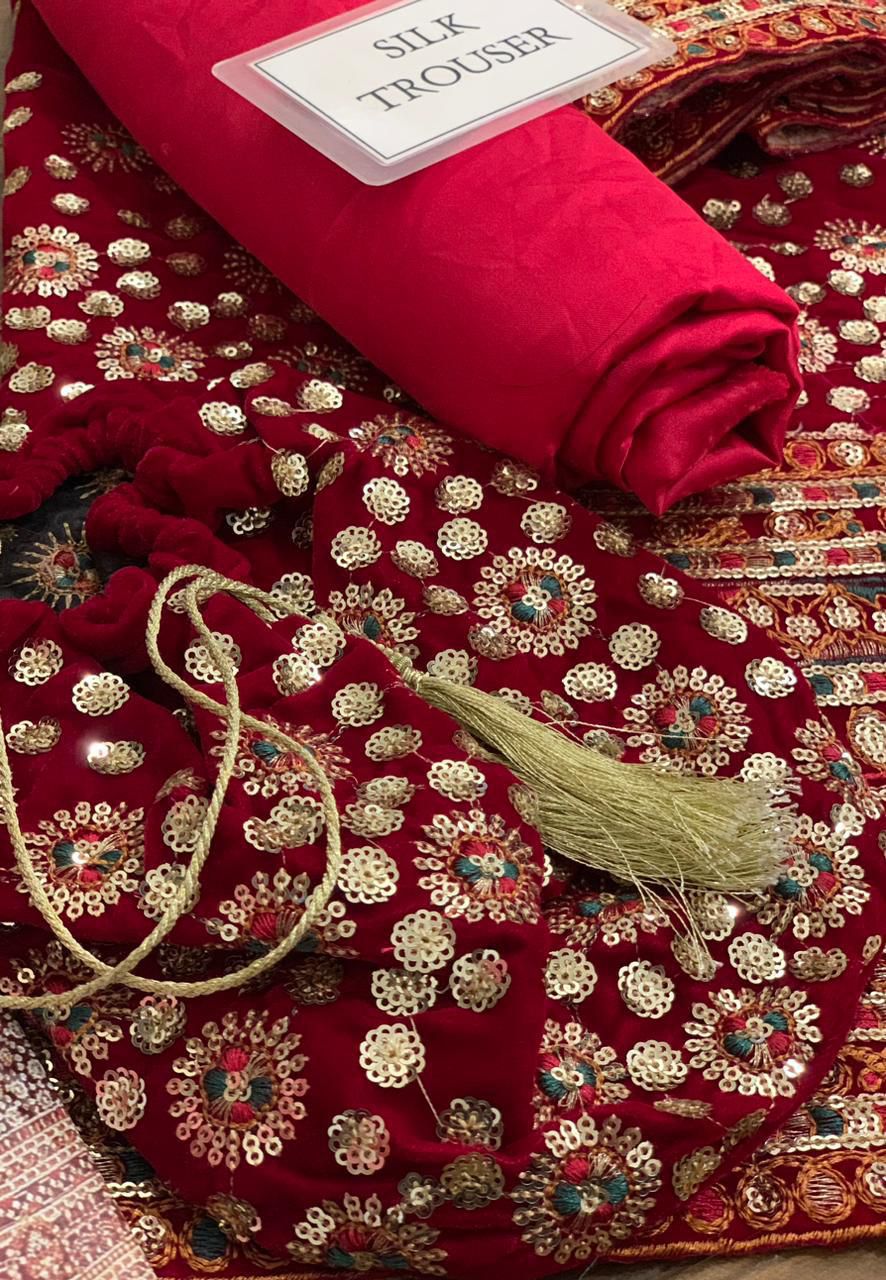 Jazmin Chandni Velvet JV-CYF-D02-25 Velvet Most Demanding Designs 2025