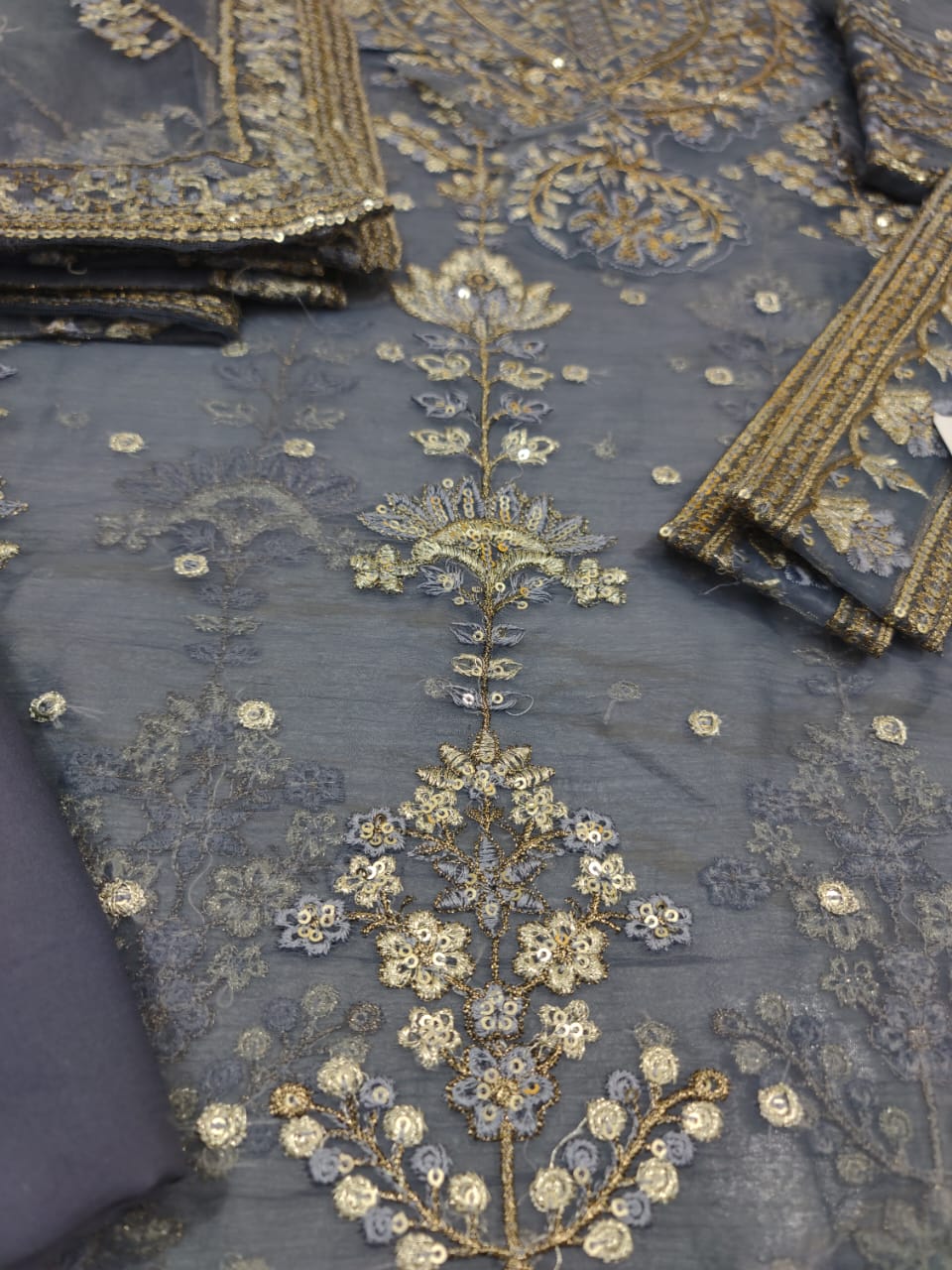 Asim Jofa Wz-073 Semi Pure Chiffon Most Demanding Dress 25