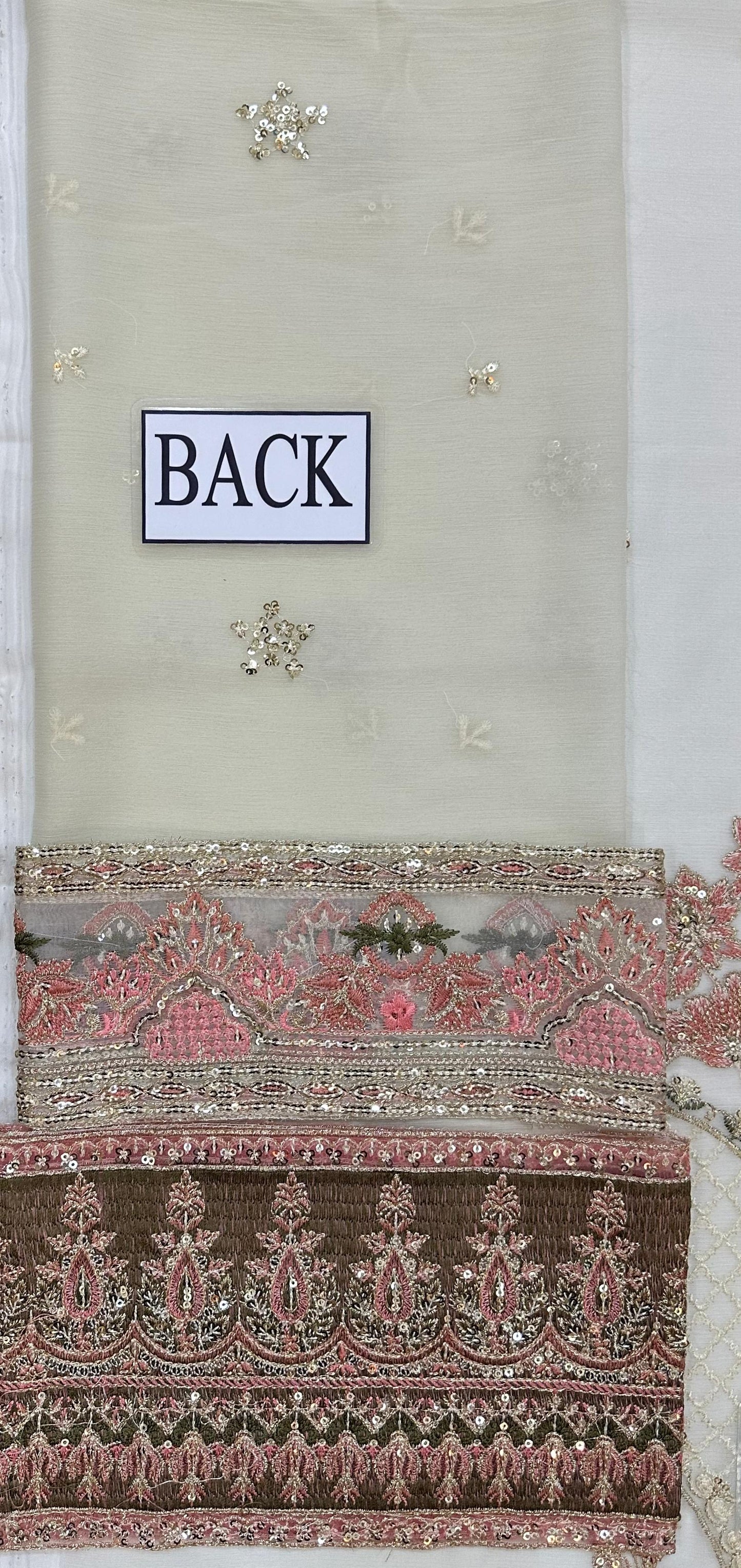 Baroque Wz-2498 Semi Pure Chiffon Wedding Bridal Dress 2025