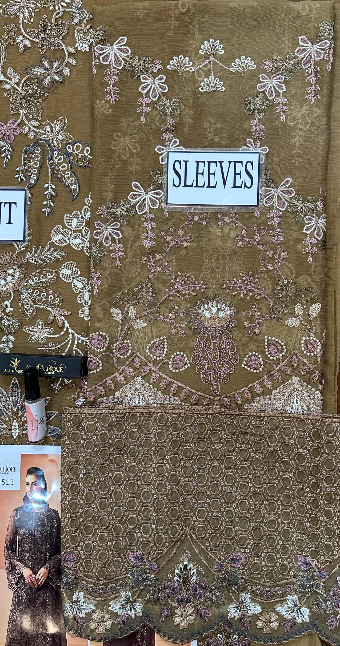 Wearza Wz=034 Bhimber Pure Chiffon Heavy Dress 2026