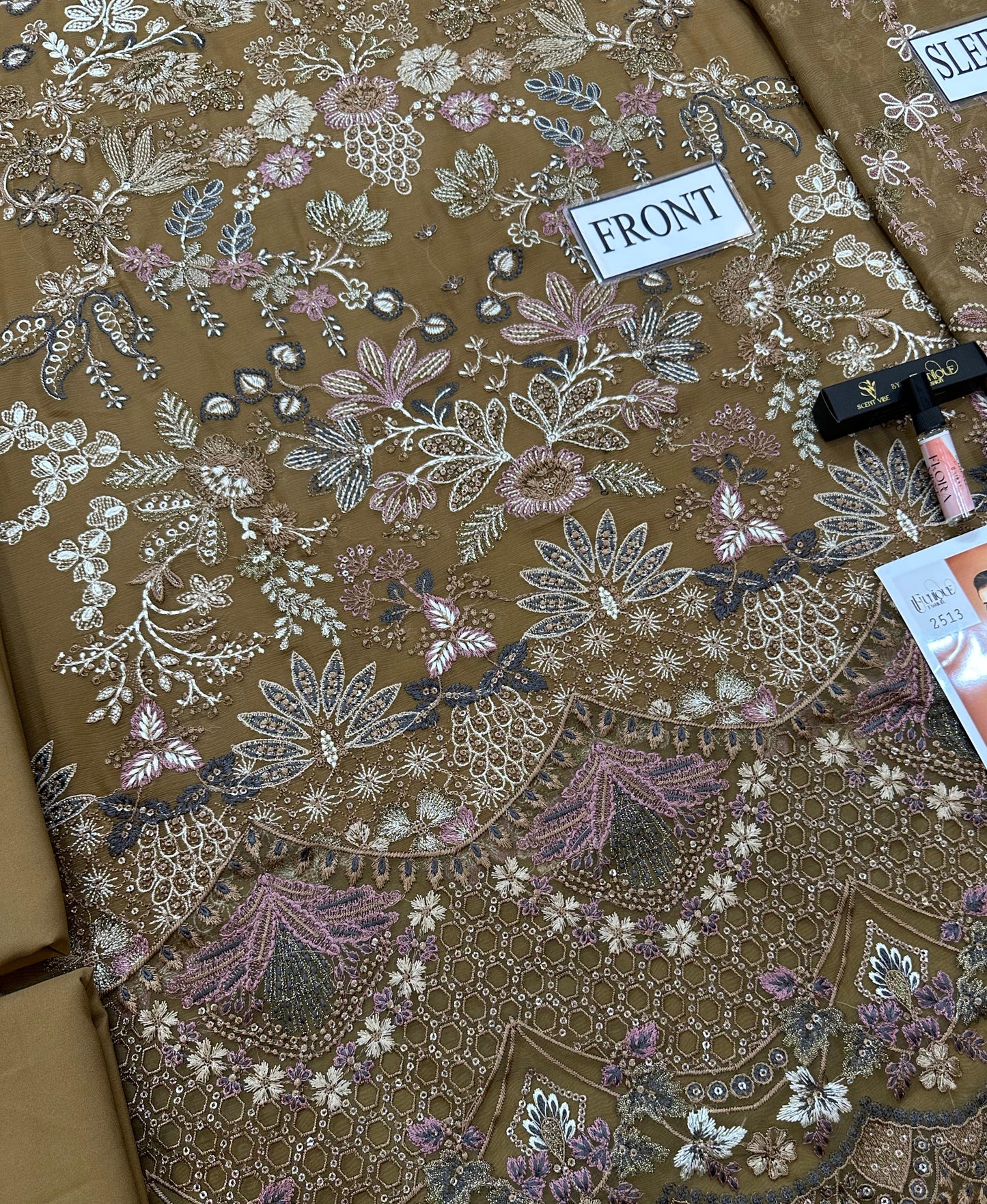 Wearza Wz=034 Bhimber Pure Chiffon Heavy Dress 2026