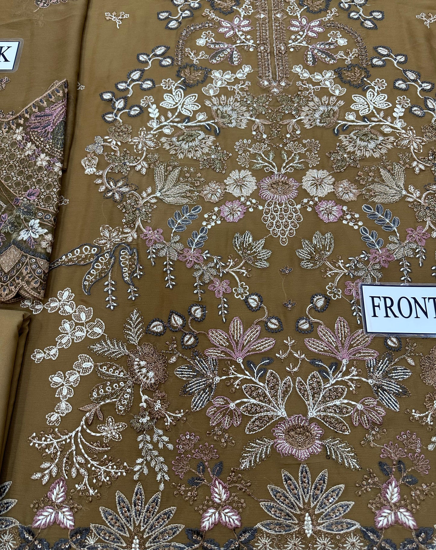 Wearza Wz=034 Bhimber Pure Chiffon Heavy Dress 2026